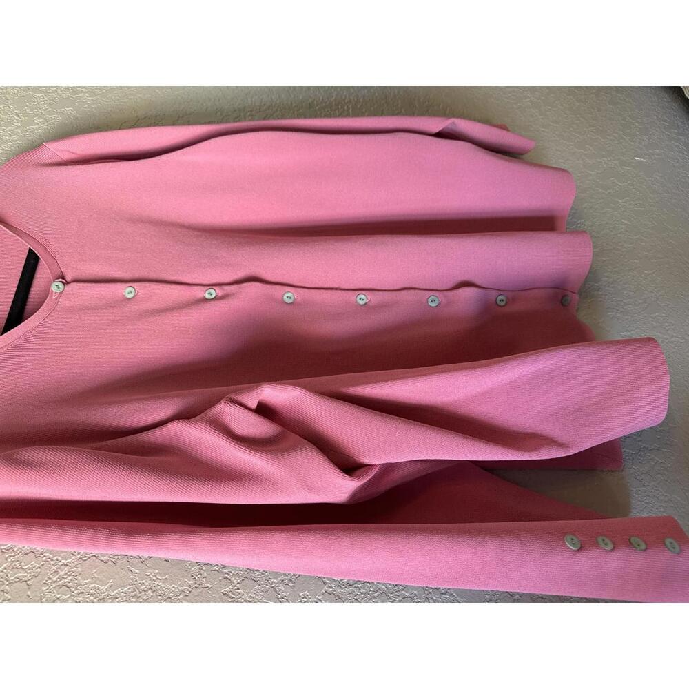 Worthington Pink 3X Cardigan Sweater - Picture 3 of 8